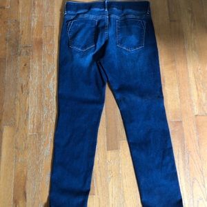 Dark blue compression jeans